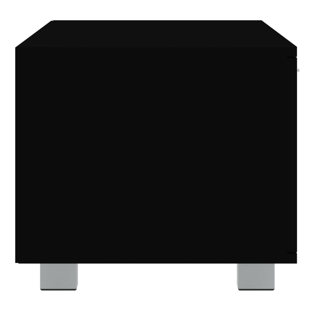 TV Cabinet Black 140x40.5x35 cm Engineered Wood
