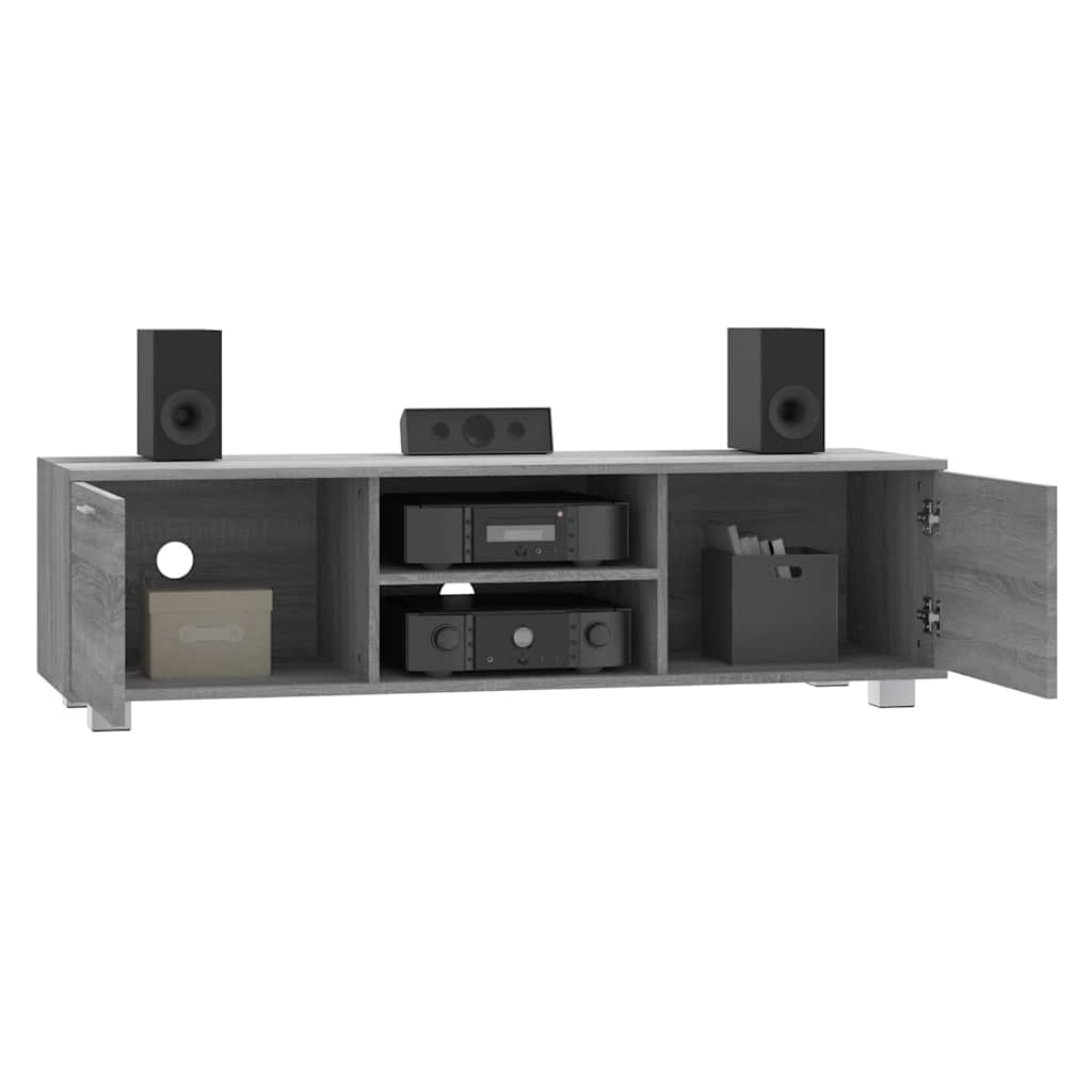 TV Cabinet Grey Sonoma 140x40,5x35 cm Engineered Wood
