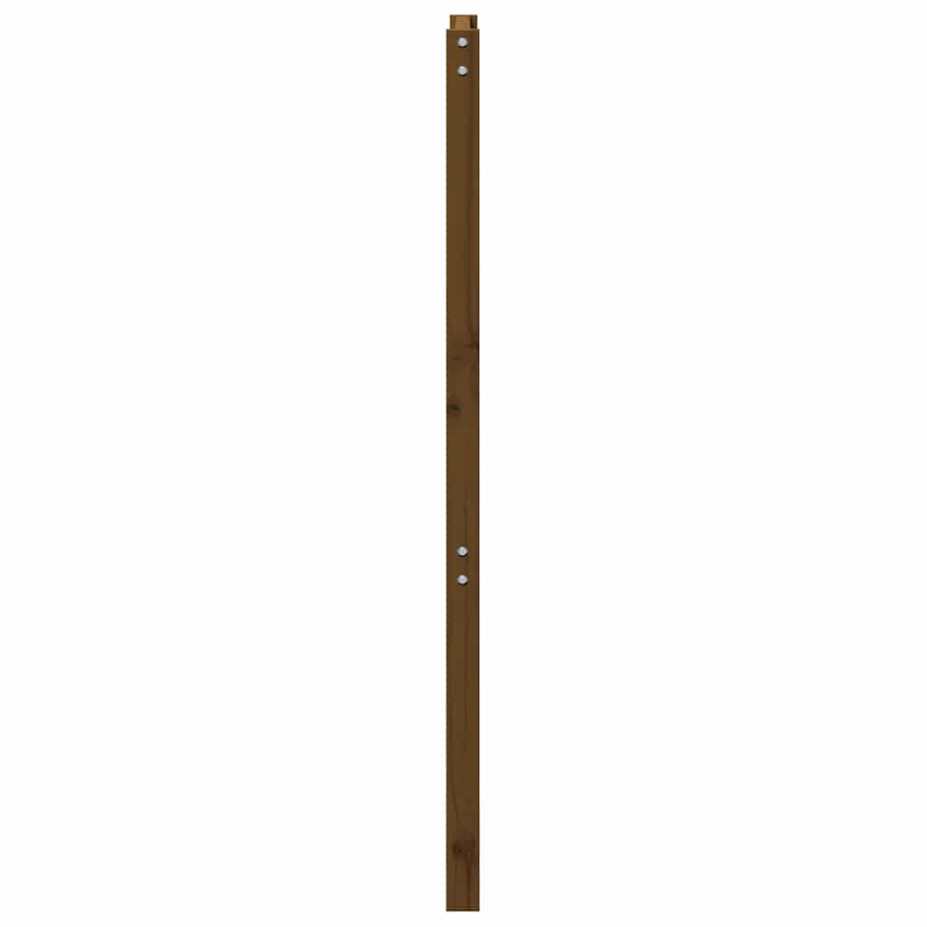 Bed Headboard Honey Brown 96x4x100 cm Solid Wood Pine