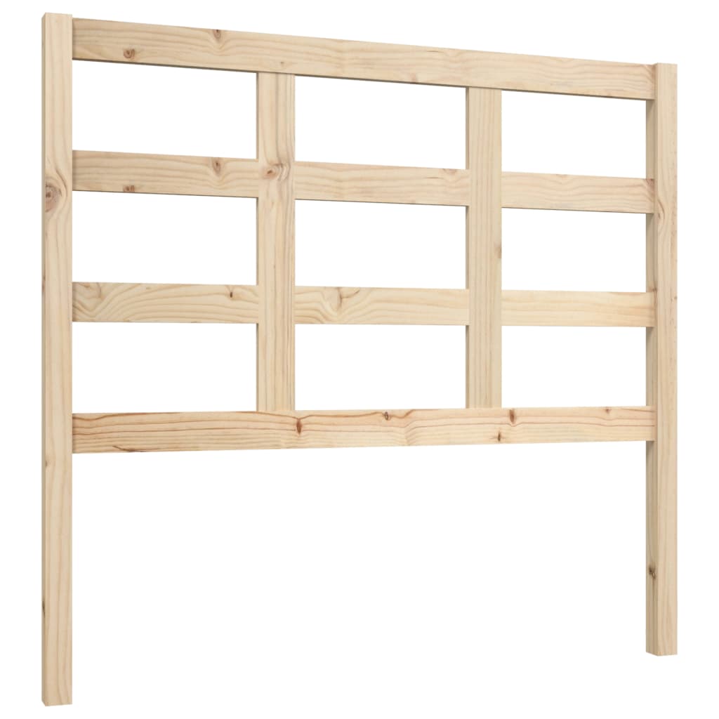 vidaXL Bed Headboard 105.5x4x100 cm Solid Wood Pine