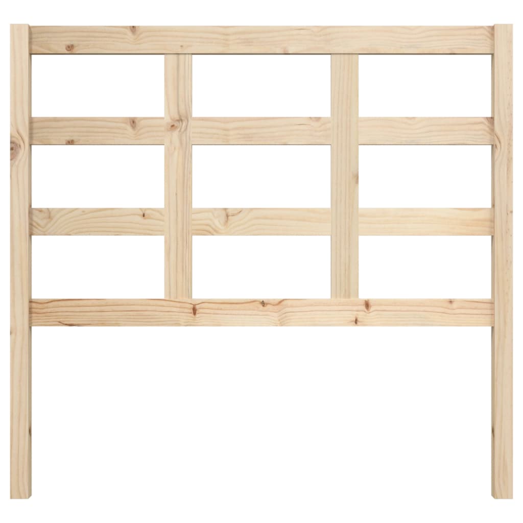 vidaXL Bed Headboard 105.5x4x100 cm Solid Wood Pine