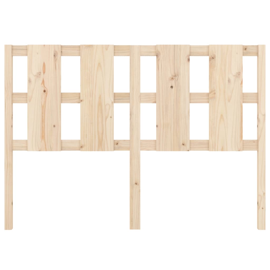 vidaXL Bed Headboard 145.5x4x100 cm Solid Wood Pine