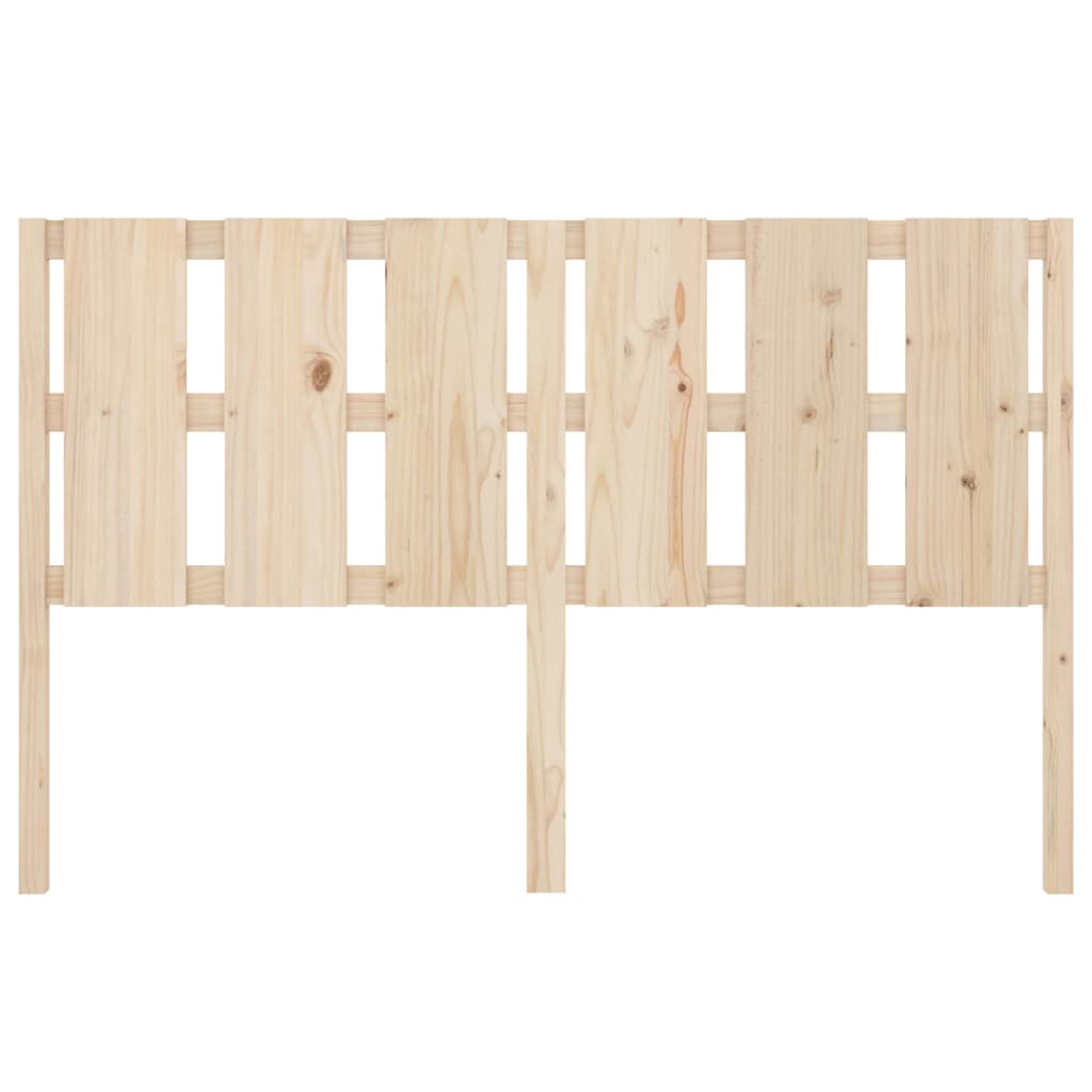 vidaXL Bed Headboard 155.5x4x100 cm Solid Wood Pine