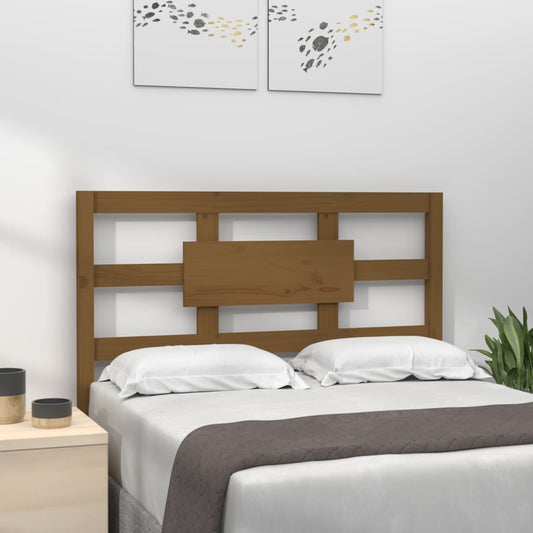 vidaXL Bed Headboard Honey Brown 80.5x4x100 cm Solid Wood Pine