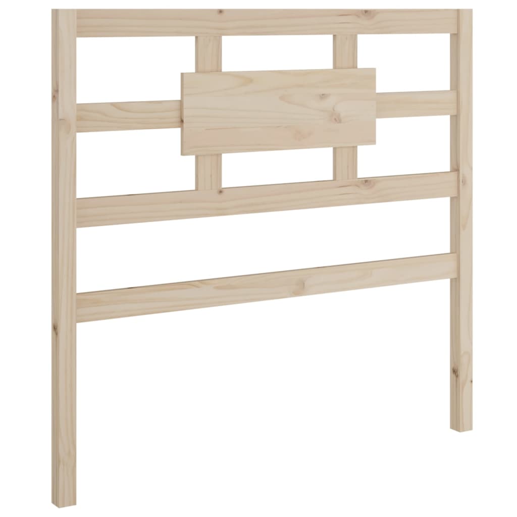 vidaXL Bed Headboard 95.5x4x100 cm Solid Wood Pine