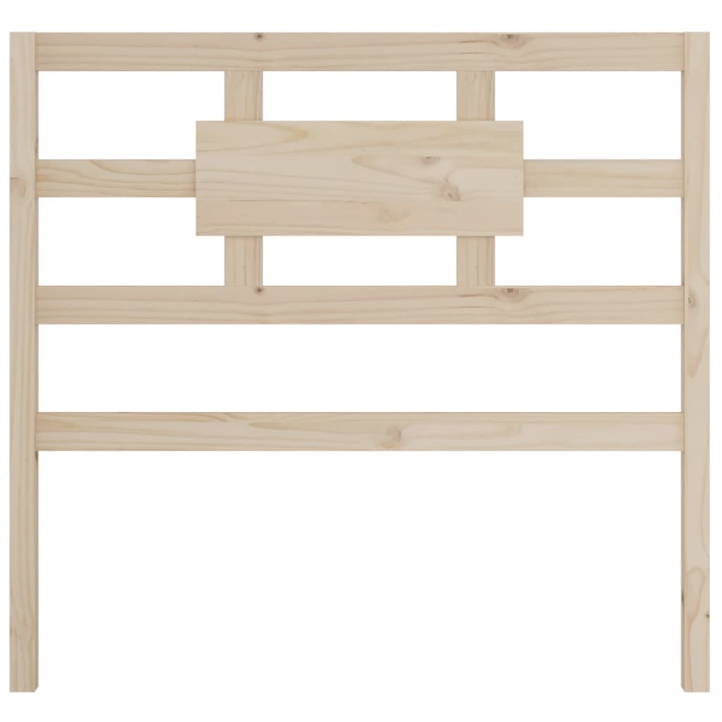 vidaXL Bed Headboard 95.5x4x100 cm Solid Wood Pine