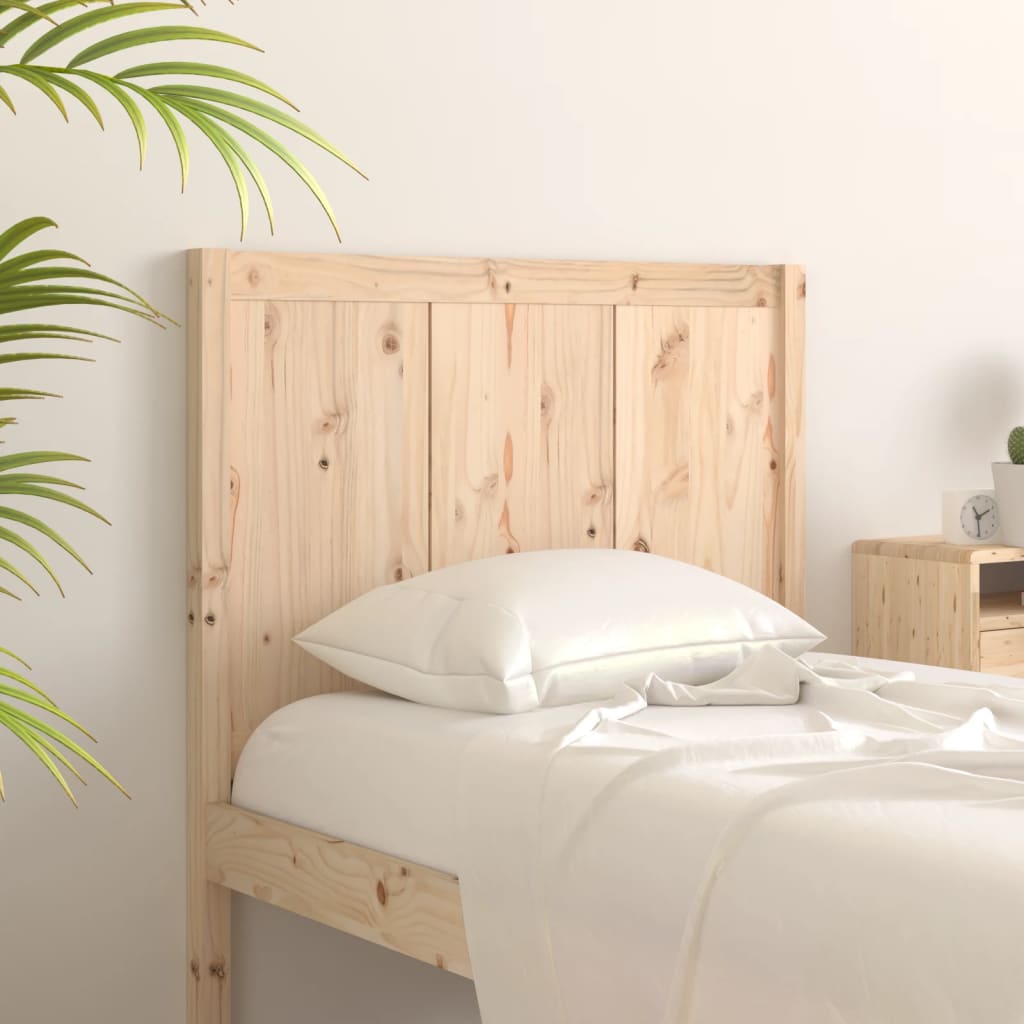 vidaXL Bed Headboard 80.5x4x100 cm Solid Pine Wood