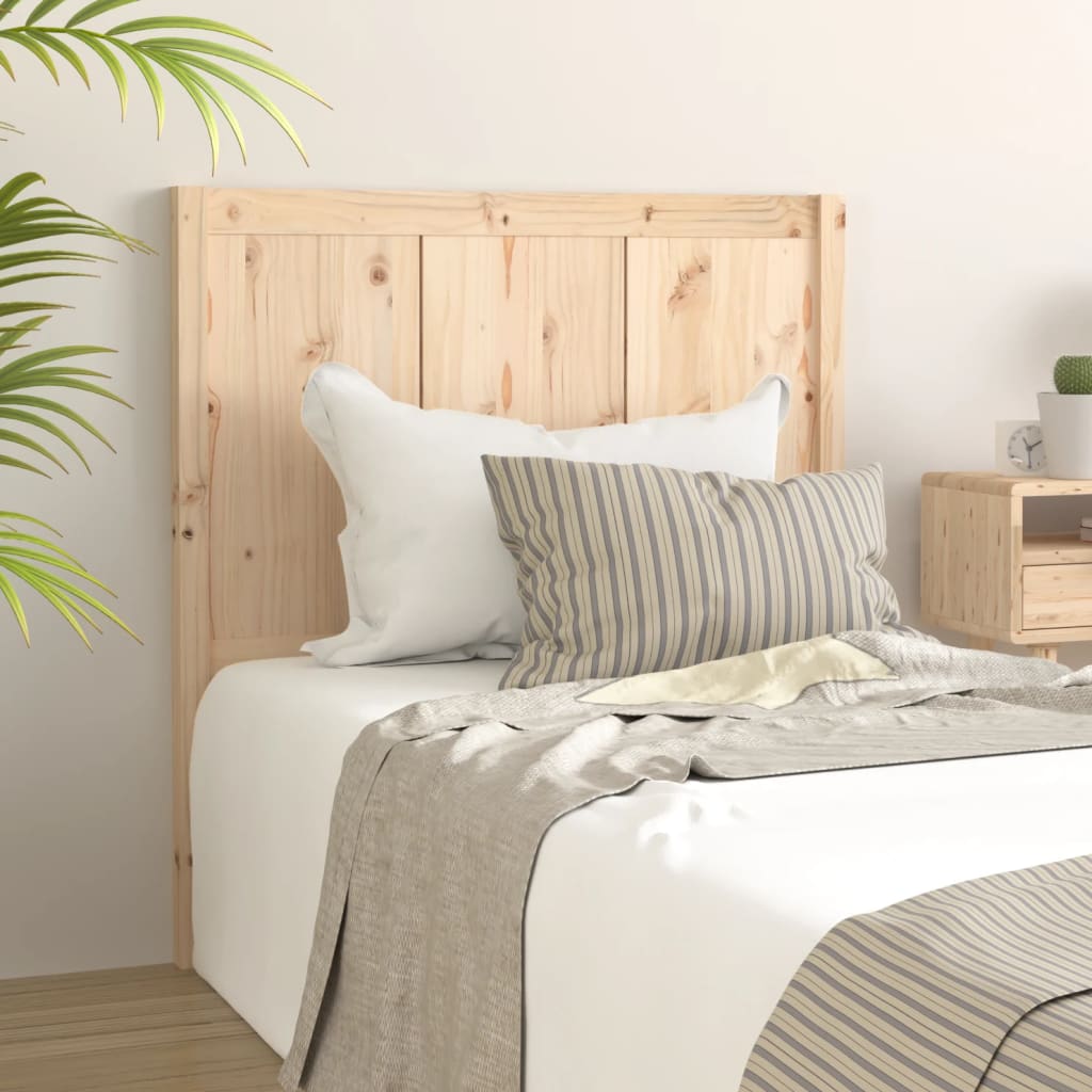 vidaXL Bed Headboard 80.5x4x100 cm Solid Pine Wood