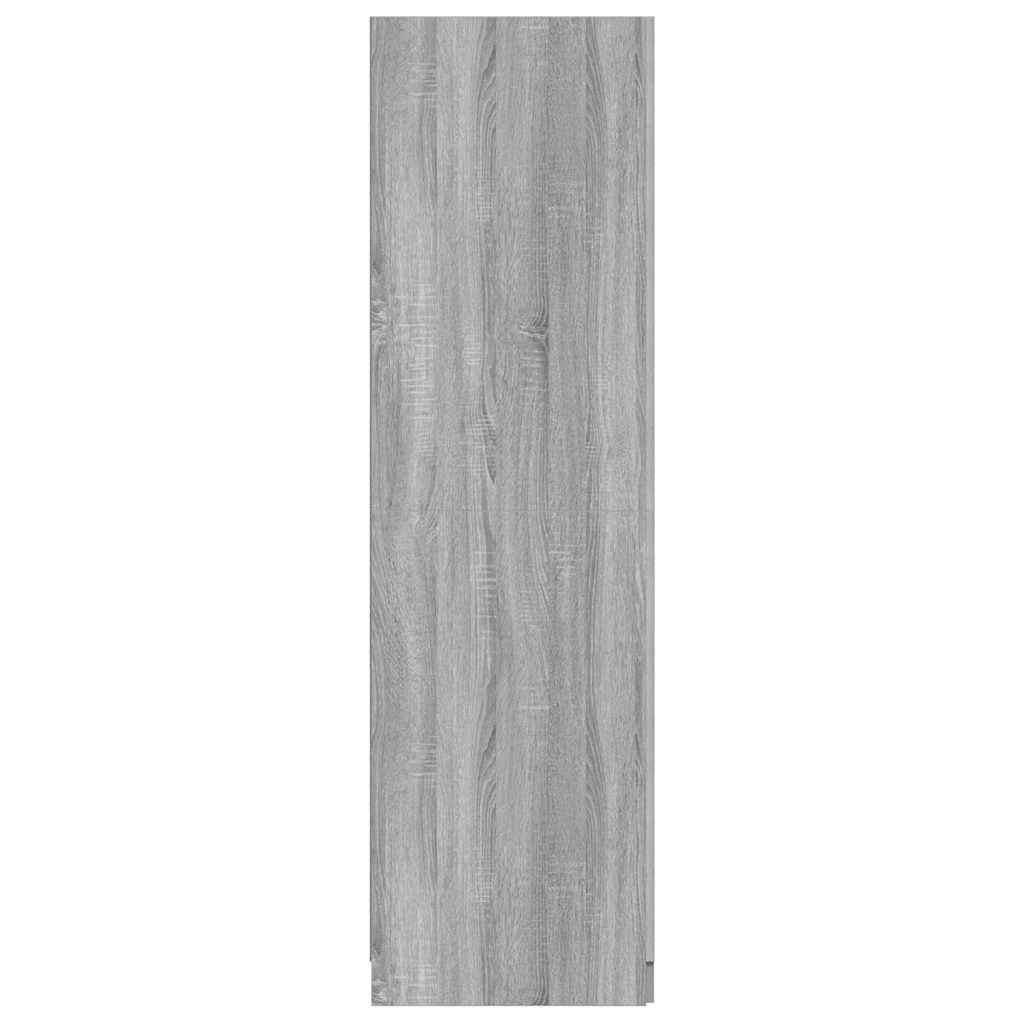 Wardrobe Grey Sonoma 80x52x180 cm Engineered Wood