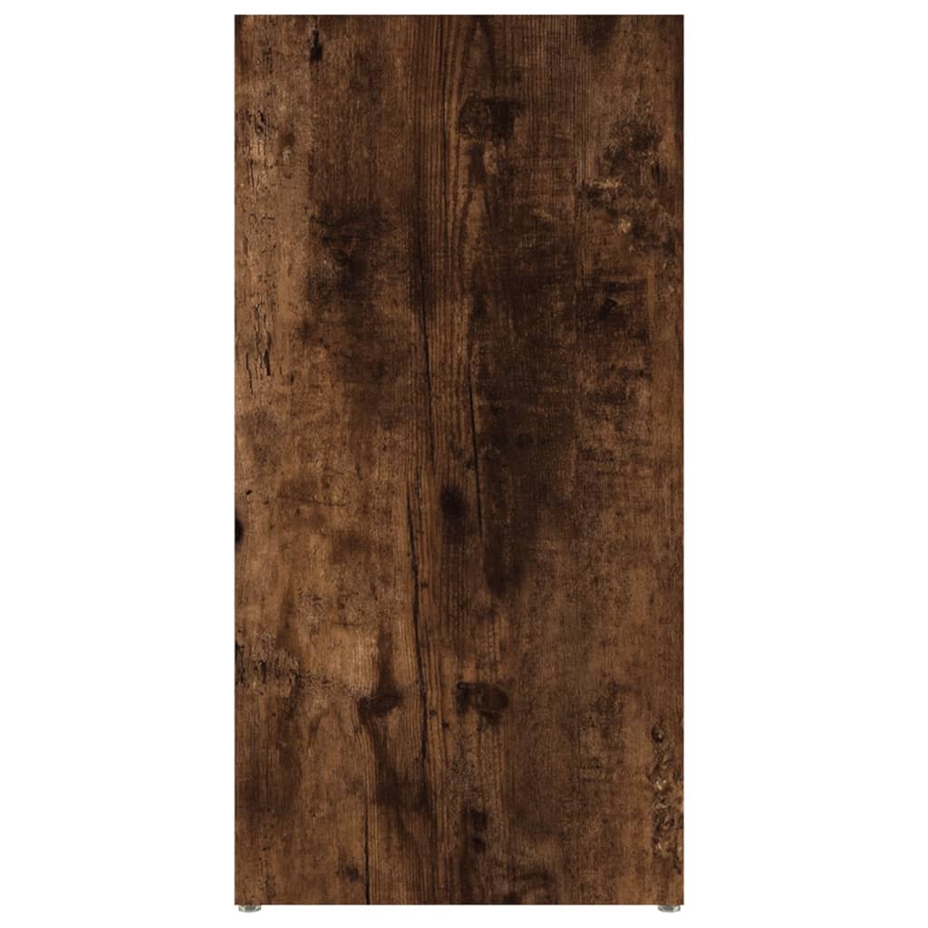 Book Cabinet Smoked Oak 50x25x106 cm
