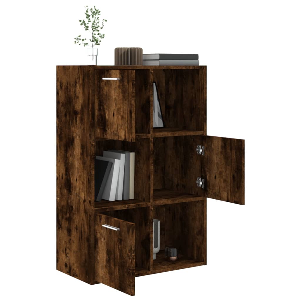 Storage Cabinet | Smoked Oak | Engineered wood | Medium | Storage Cabinet