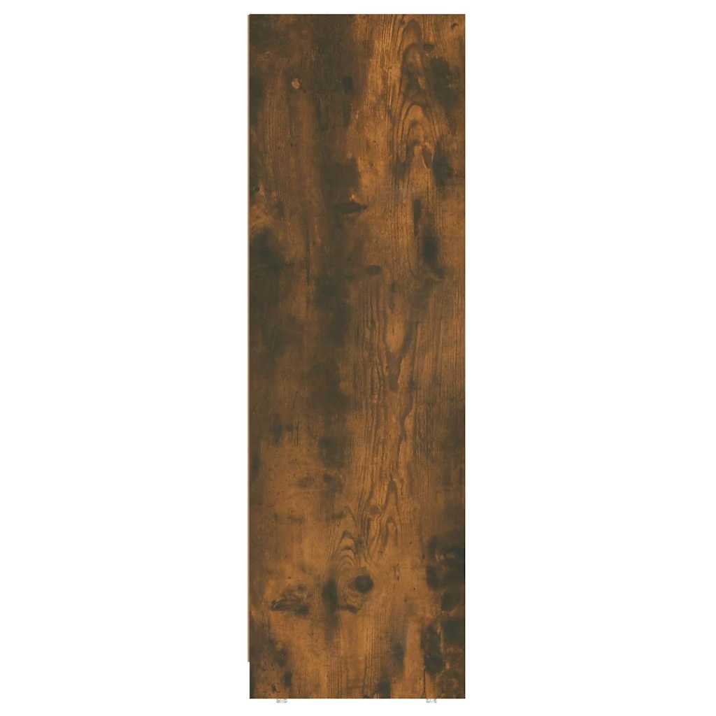 815552 vidaXL Bathroom Cabinet Smoked Oak 30x30x95 cm Engineered Wood