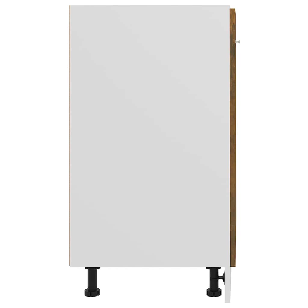 Bottom Cabinet "Lyon" Smoked Oak 60x46x81,5 cm Engineered Wood