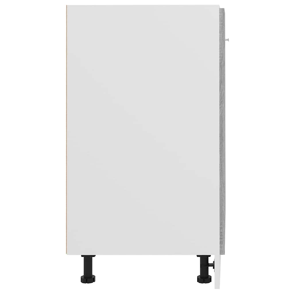 Bottom Cabinet "Lyon" Grey Sonoma 60x46x81,5 cm Engineered Wood