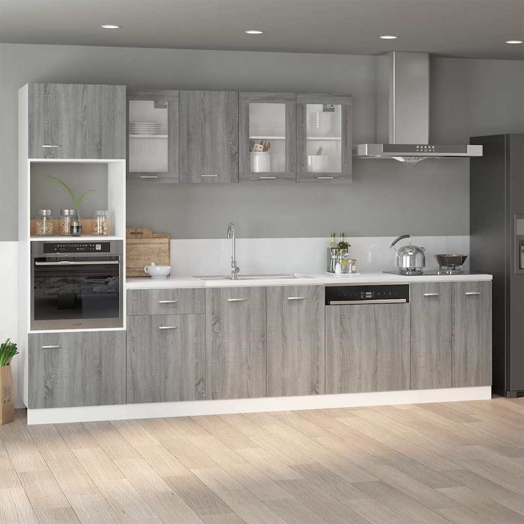Bottom Cabinet "Lyon" Grey Sonoma 60x46x81,5 cm Engineered Wood