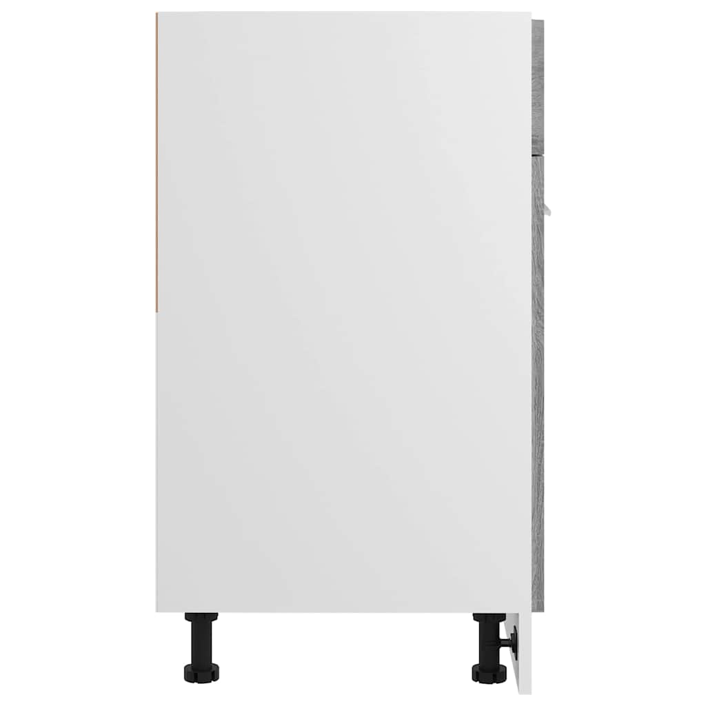 Drawer Bottom Cabinet "Lyon" Grey Sonoma 60x46x81.5 cm