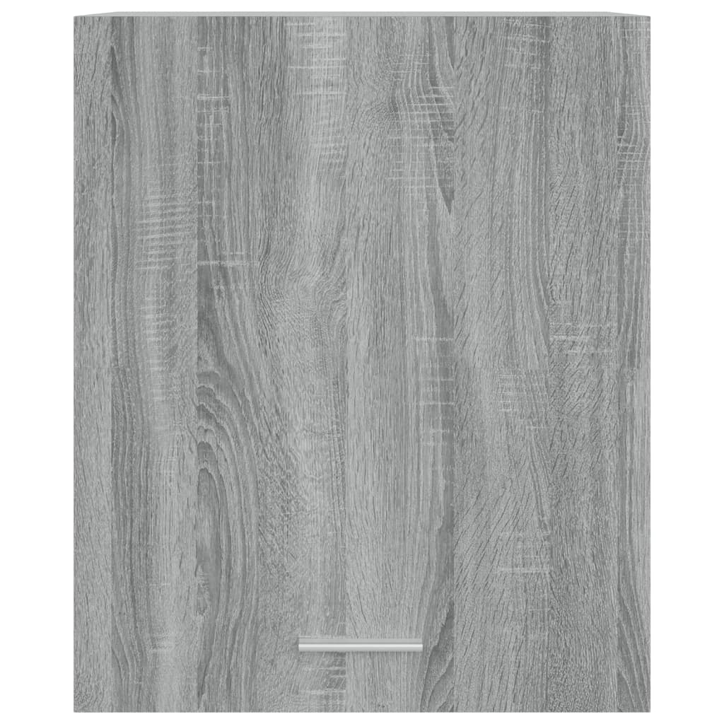 vidaXL Hanging Cabinet Grey Sonoma 50x31x60 cm Engineered Wood