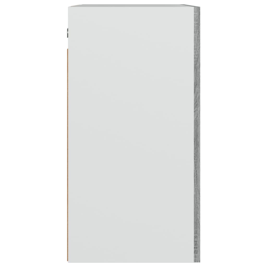 vidaXL Hanging Cabinet Grey Sonoma 50x31x60 cm Engineered Wood