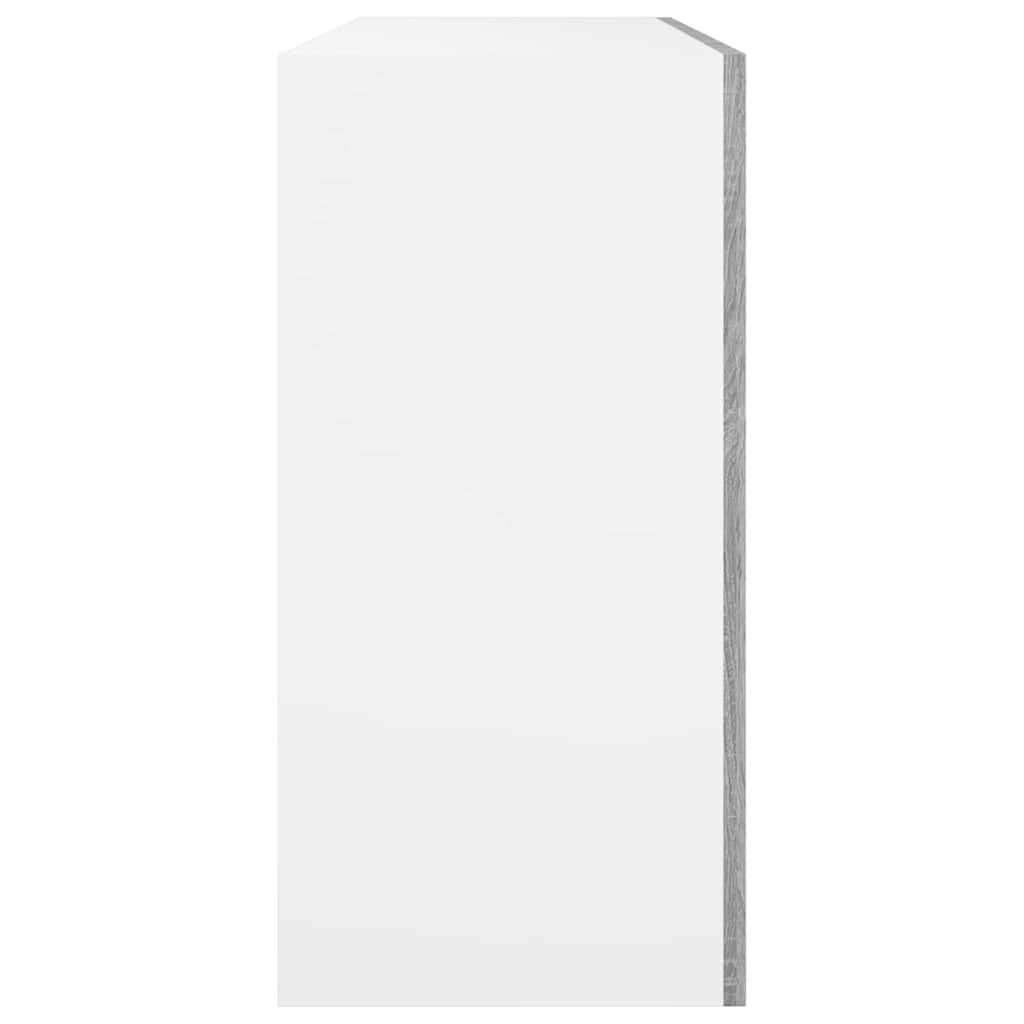Hanging Cabinet "Lyon" Grey Sonoma 80x31x60 cm Engineered Wood