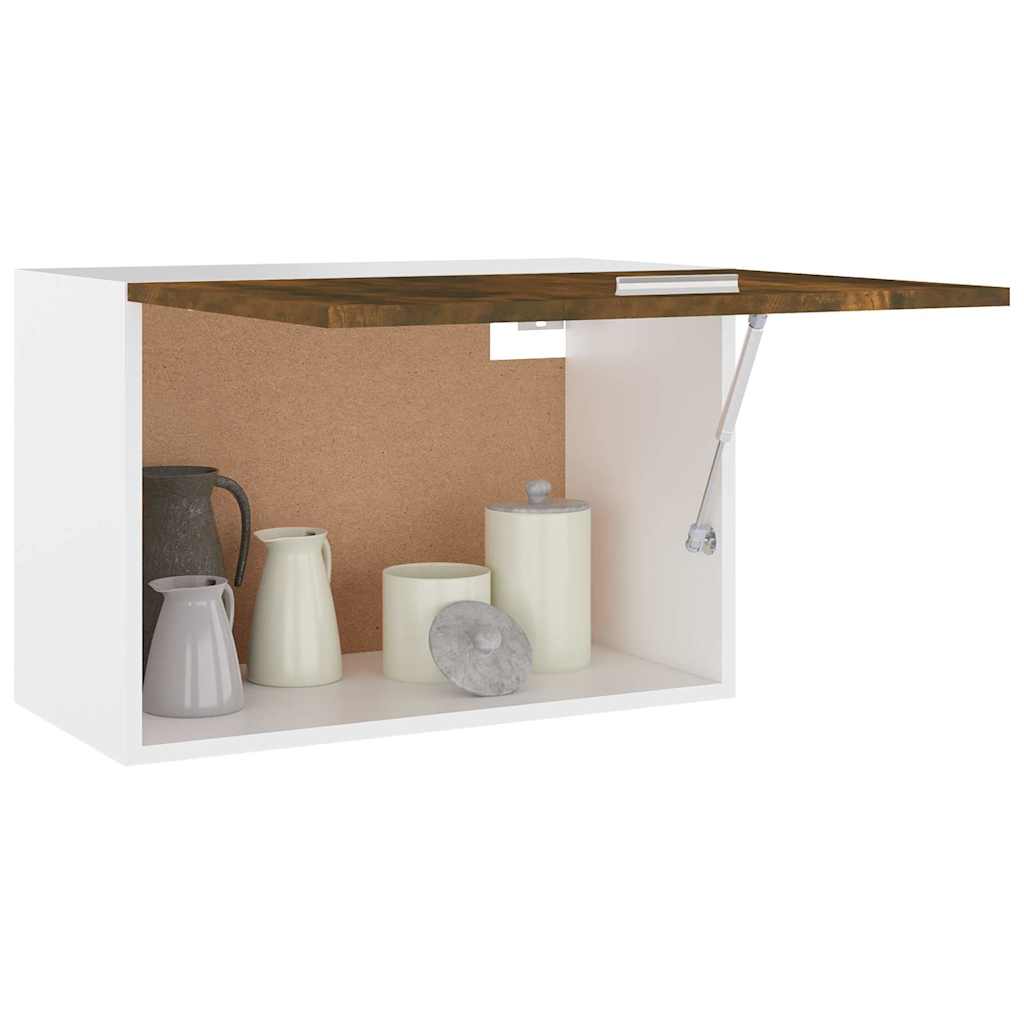 Hanging Cabinet "Lyon" Smoked Oak 60x31x40 cm Engineered Wood