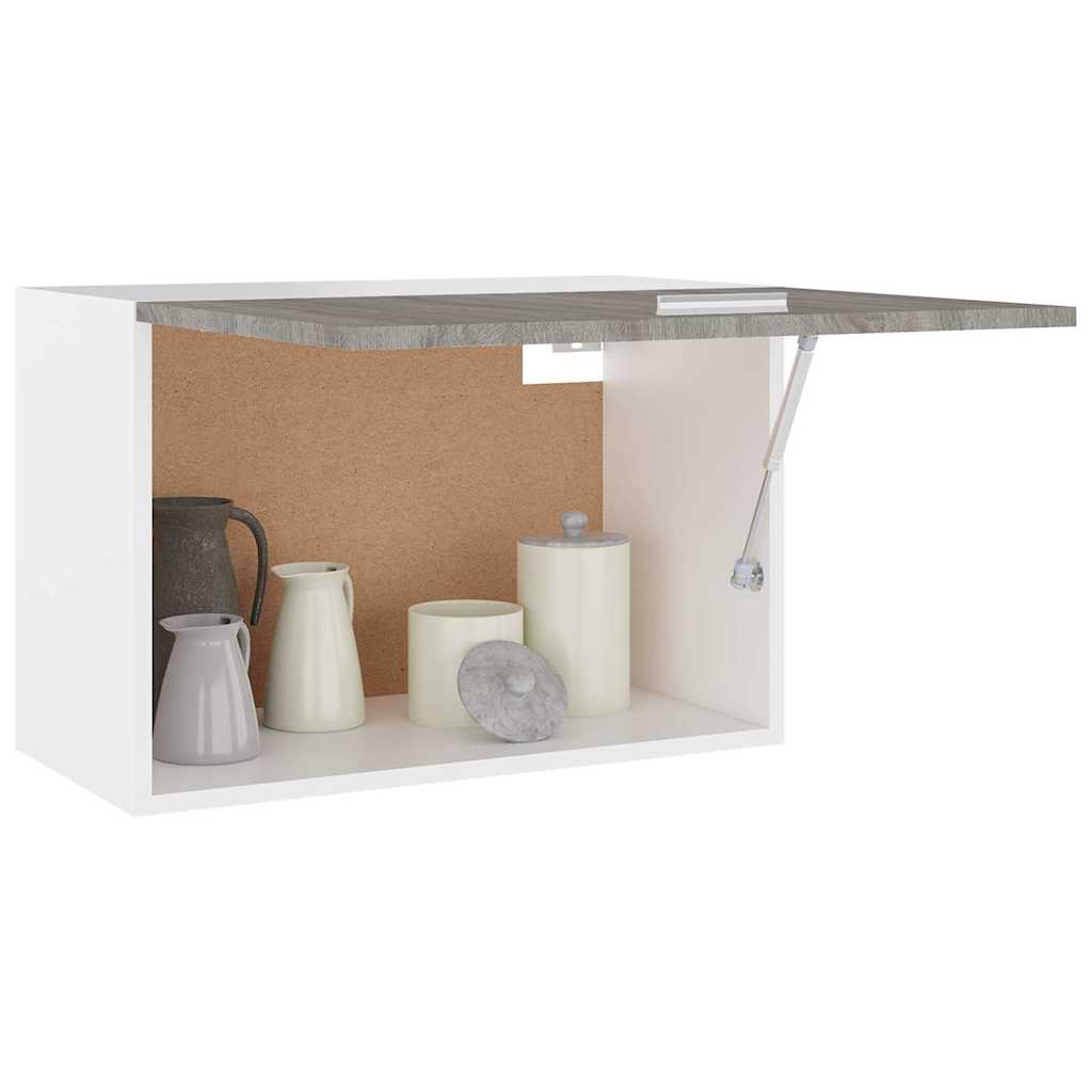 Hanging Cabinet "Lyon" Grey Sonoma 60x31x40 cm Engineered Wood
