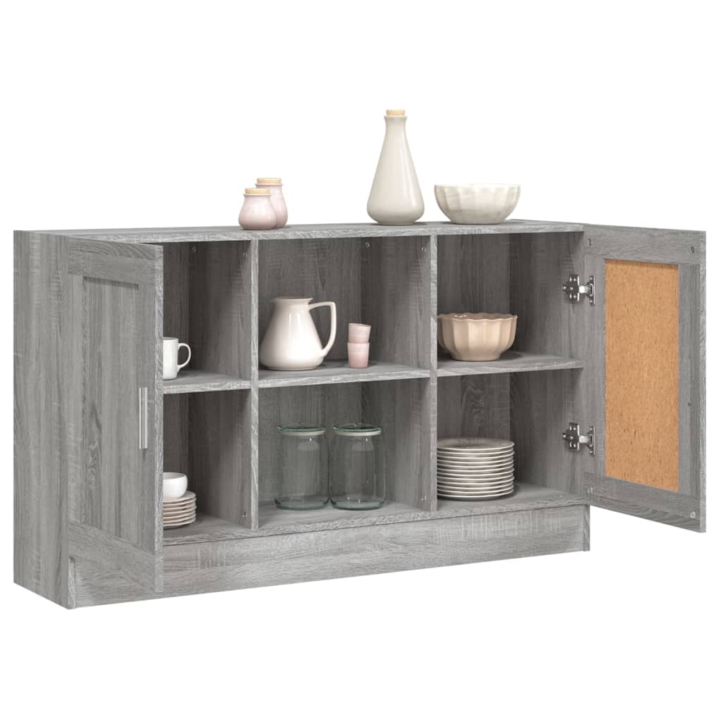 Sideboard Grey Sonoma 120x30,5x70 cm Engineered Wood