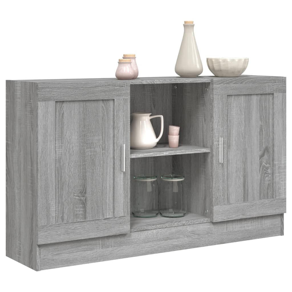 Sideboard Grey Sonoma 120x30,5x70 cm Engineered Wood
