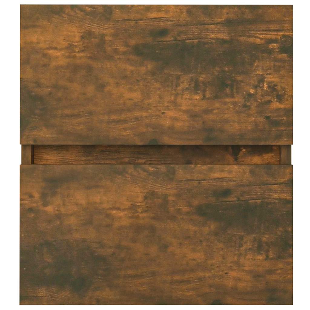 Sink Cabinet Smoked Oak 41x38,5x45 cm Engineered Wood