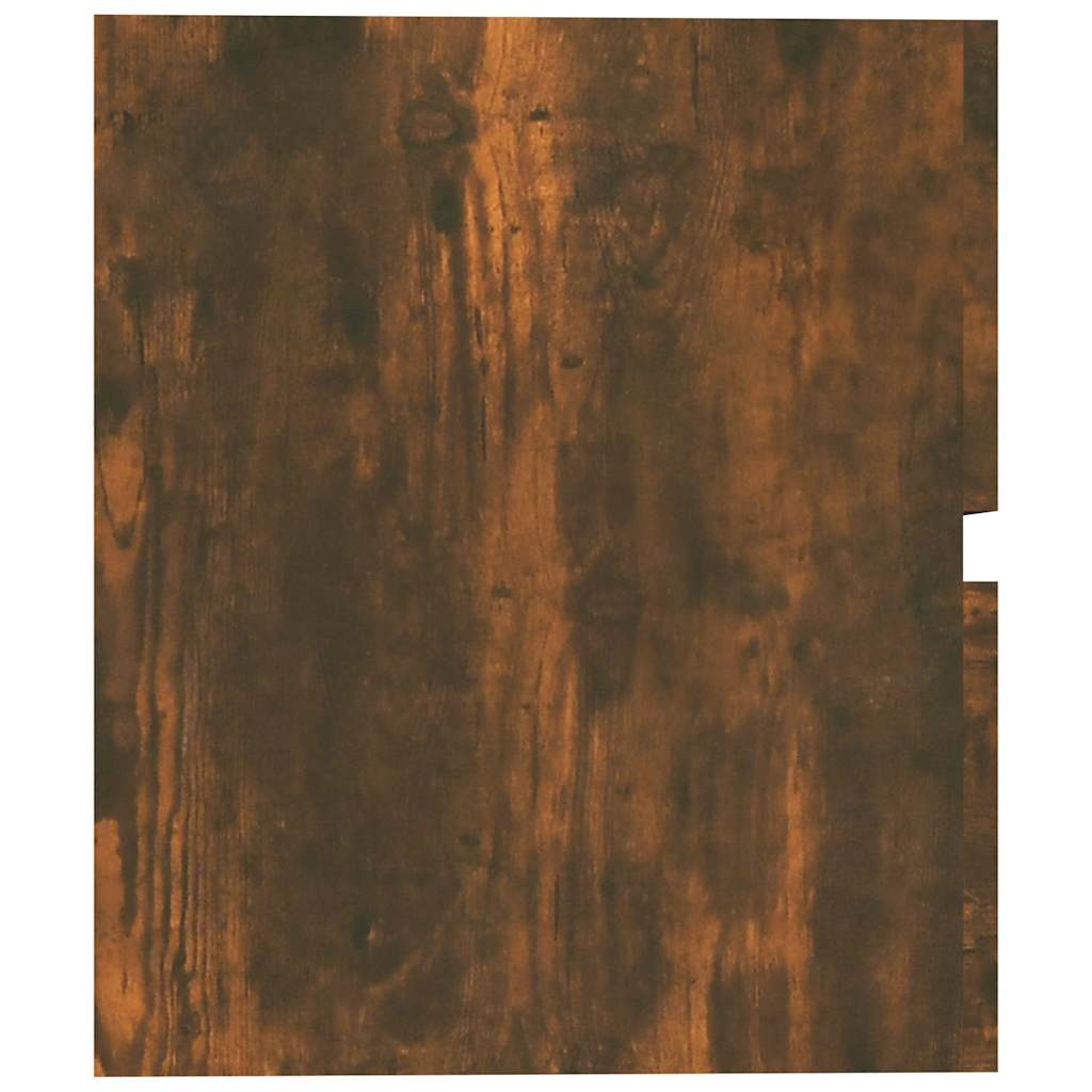 815648 vidaXL Sink Cabinet Smoked Oak 60x38,5x45 cm Engineered Wood