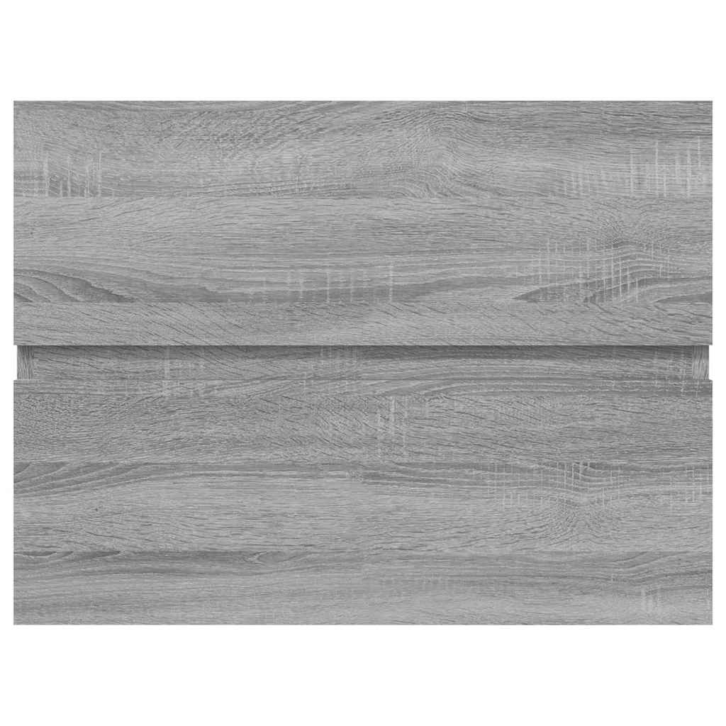 Sink Cabinet Grey Sonoma 60x38.5x45 cm Engineered Wood