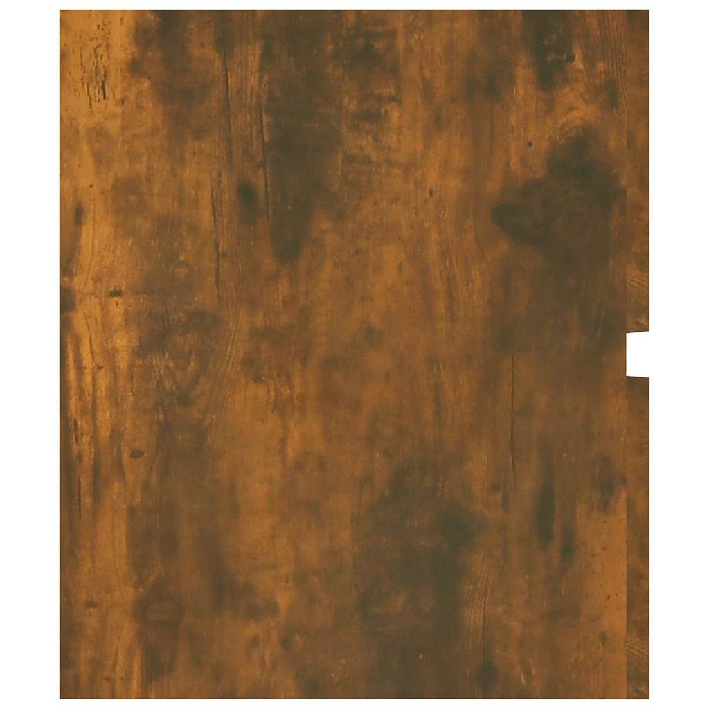 815657 vidaXL Sink Cabinet Smoked Oak 100x38,5x45 cm Engineered Wood
