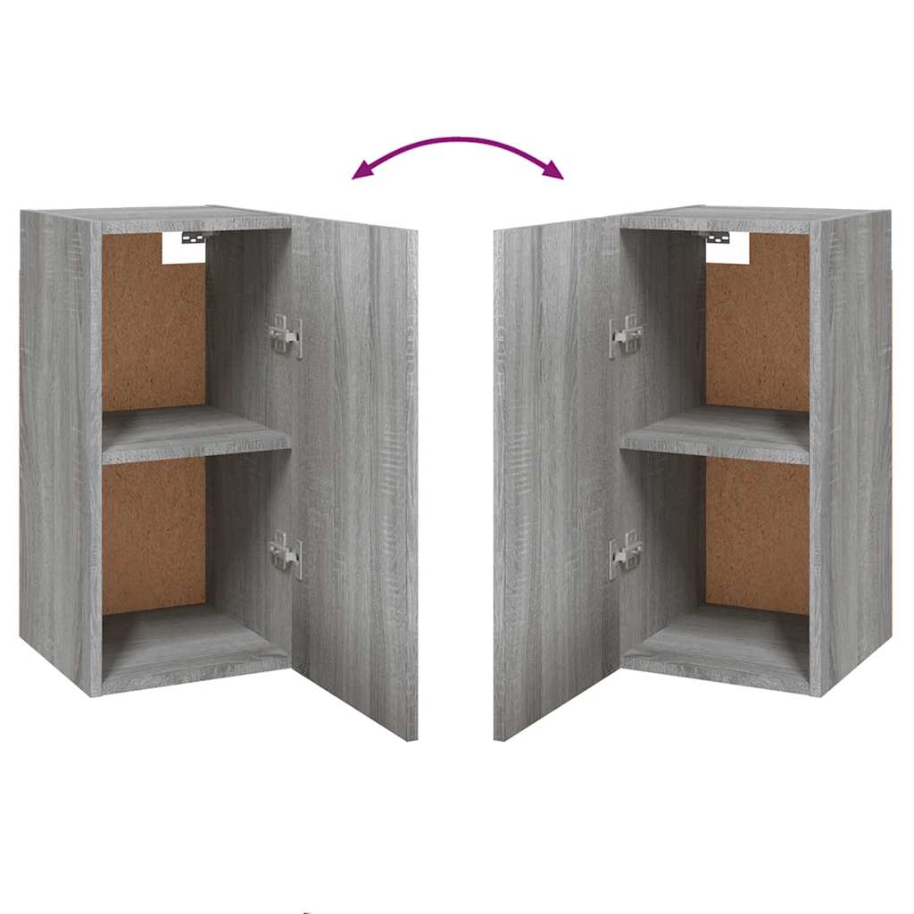 TV Cabinet Grey Sonoma 30.5x30x60 cm Engineered Wood