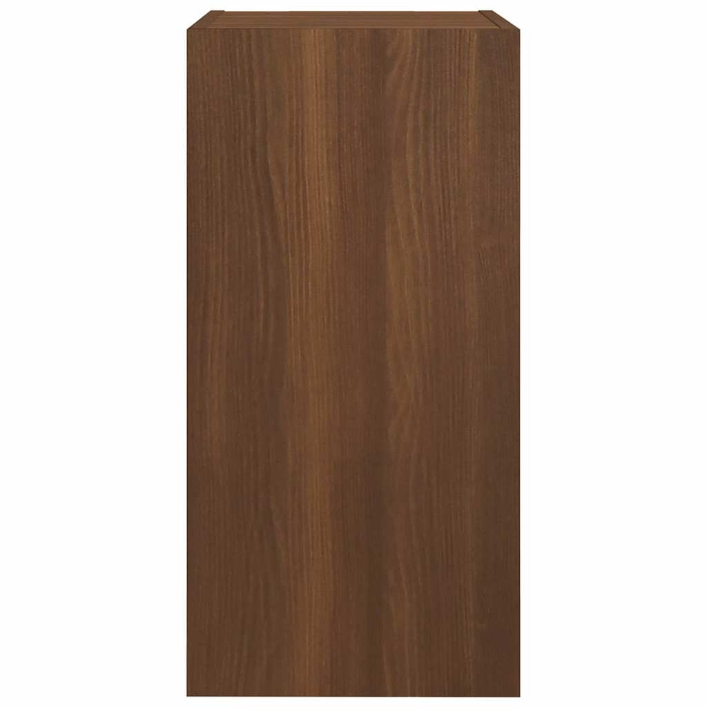 TV Cabinet Brown Oak 30,5x30x60 cm Engineered Wood