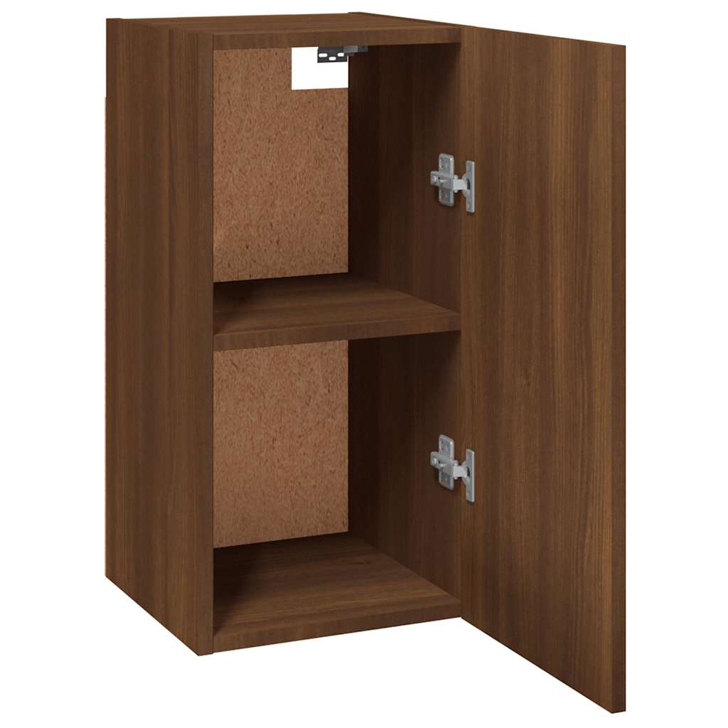 TV Cabinet Brown Oak 30,5x30x60 cm Engineered Wood