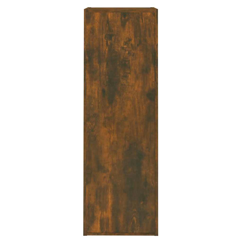TV Cabinet Smoked Oak 30,5x30x90 cm Engineered Wood