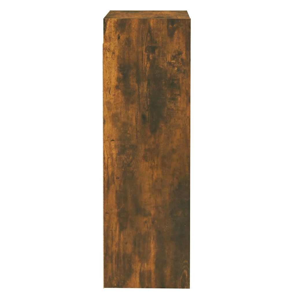 2 Piece TV Cabinet Set Smoked Oak 30,5x30x90 cm Engineered Wood