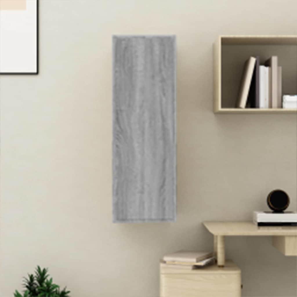 TV Cabinet Grey Sonoma 30,5x30x90 cm Engineered Wood