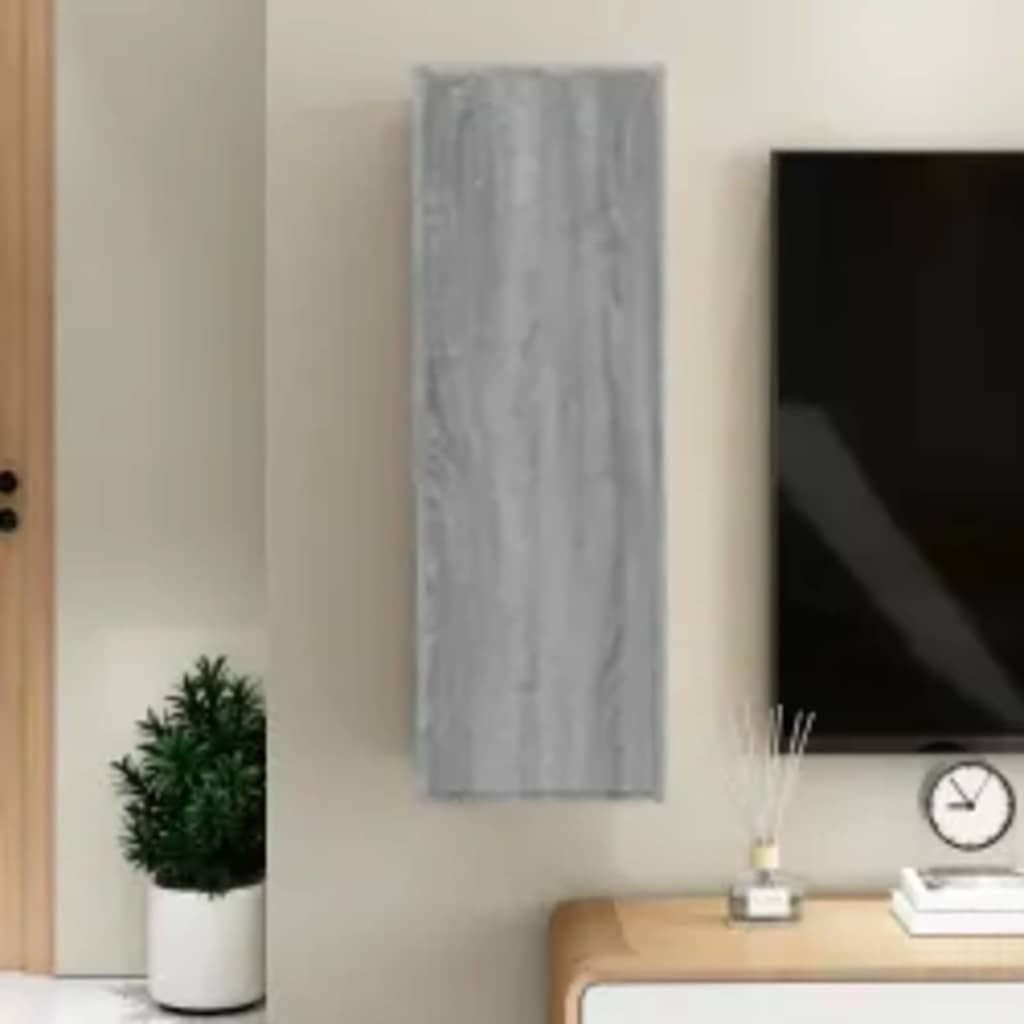 TV Cabinet Grey Sonoma 30,5x30x90 cm Engineered Wood