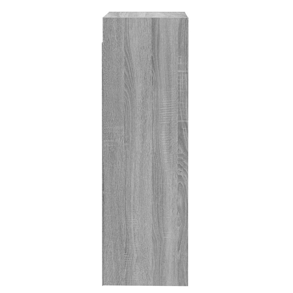 2 Piece TV Cabinet Set Grey Sonoma 30,5x30x90 cm Engineered Wood