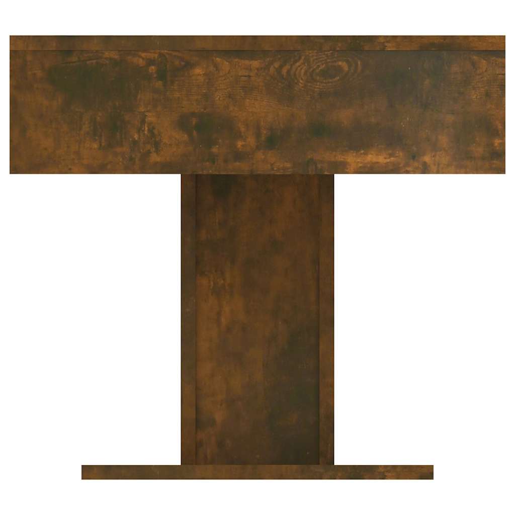 815834 vidaXL Coffee Table Smoked Oak 96x50x45 cm Engineered Wood