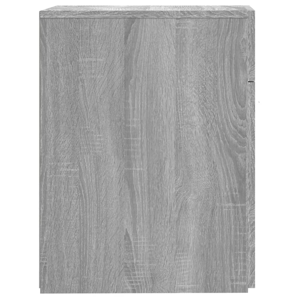 vidaXL Apothecary Cabinet Grey Sonoma 20x45.5x60 cm Engineered Wood