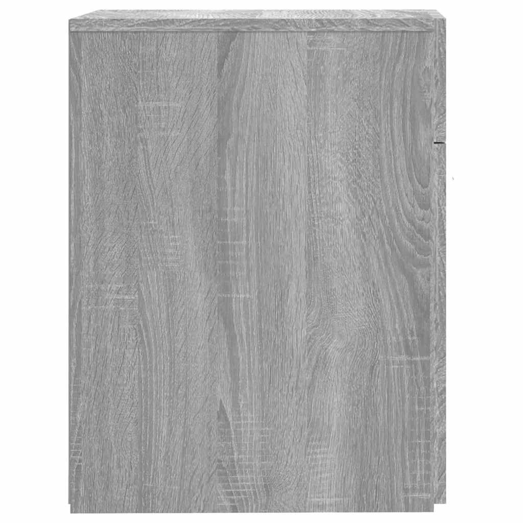 Apothecary Cabinet Grey Sonoma 20x45,5x60 cm Engineered Wood