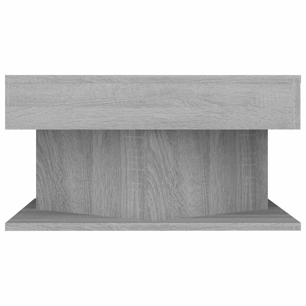 Coffee Table Grey Sonoma 57x57x30 cm Engineered Wood