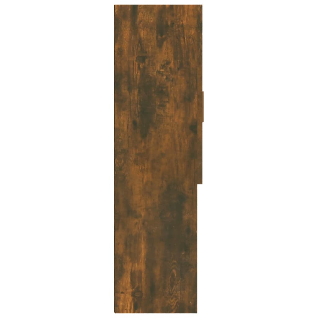 vidaXL Washing Machine Cabinet Smoked Oak 70.5x25.5x90 cm