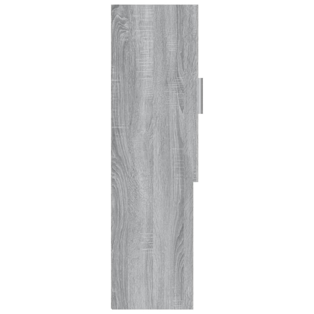 vidaXL Washing Machine Cabinet Grey Sonoma 70.5x25.5x90 cm