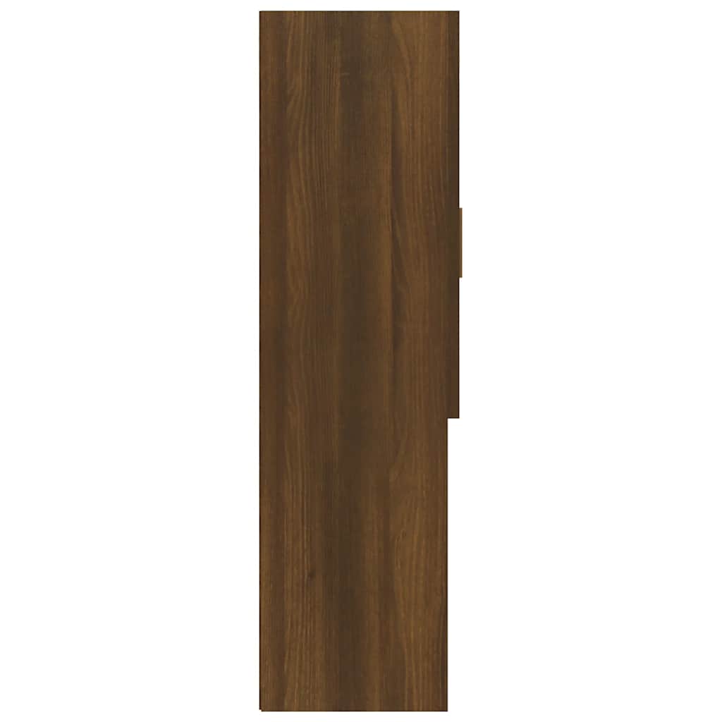 Washing Machine Cabinet Brown Oak 70,5x25,5x90 cm