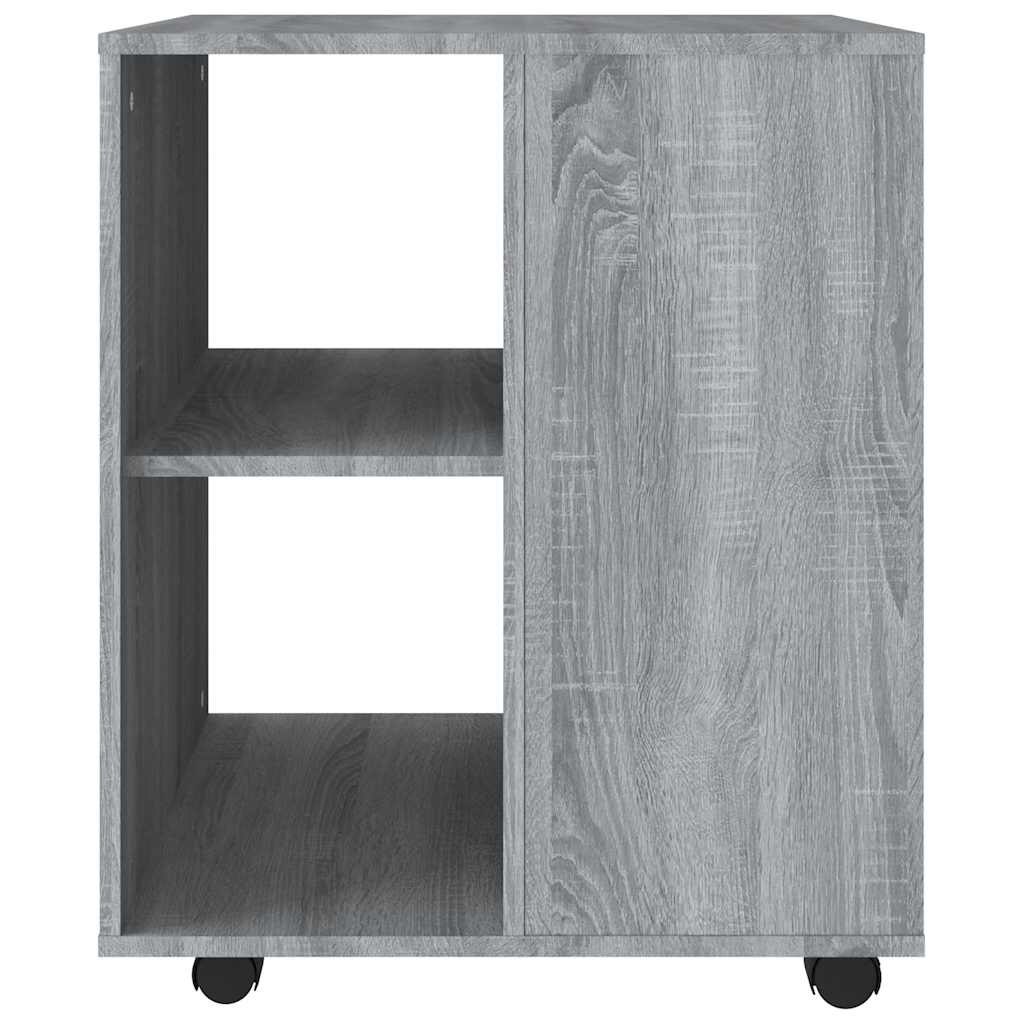 Rolling Cabinet | Grey Sonoma | Engineered Wood | Standard | Rollable