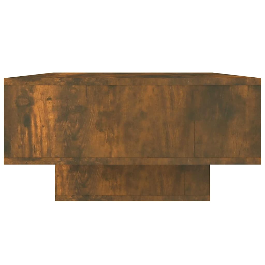 815981 vidaXL Coffee Table Smoked Oak 105x55x32 cm Engineered Wood