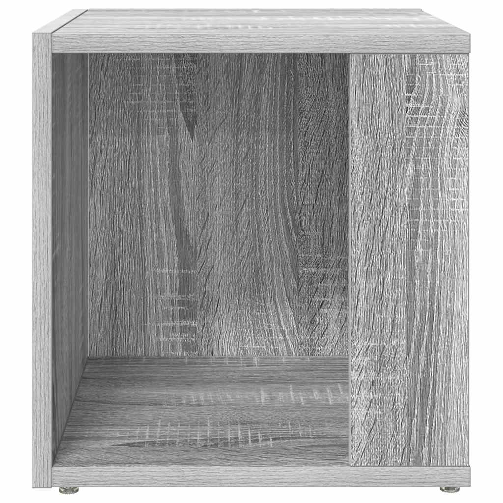 Side Table Grey Sonoma 33x33x34,5 cm Engineered Wood