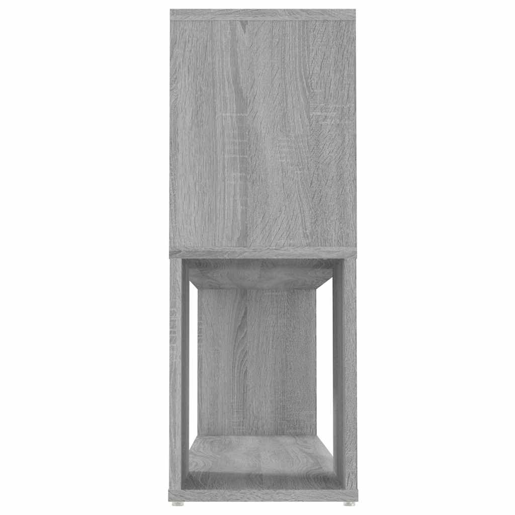 Book Cabinet Grey Sonoma 100x24x63 cm Engineered Wood